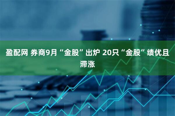 盈配网 券商9月“金股”出炉 20只“金股”绩优且滞涨